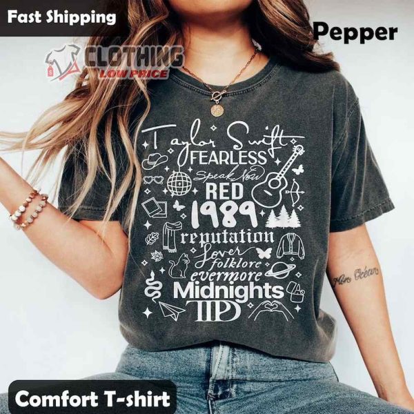 Taylor 1989 Trending T-Shirt, Taylor Swift Merch, Taylor Shirt, Taylor Swift Fan Gift