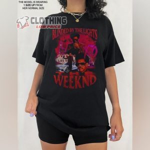Blinded By The Lights The Weeknd Shirt, The Weeknd T-Shirt, The Weeknd Tour Merch, The Weeknd Fan Gift