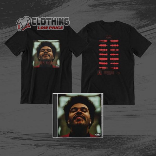 The Weeknd After Hours Spotify Tee, The Weeknd T-Shirt, The Weeknd Tour Merch, The Weeknd Fan Gift