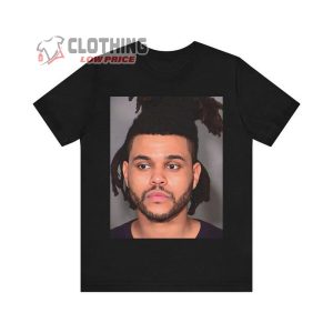 The Weeknd Mugshot Shirt, The Weeknd T-Shirt, The Weeknd Tour Merch, The Weeknd Fan Gift