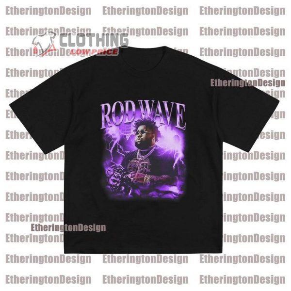 Rod Wave And Friends Music T-Shirt, Rod Wave Tour Merch, Rod Wave 2024 Fan Gift