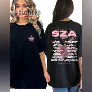 Sza Album Hoodie, Sza Sos Tour 2024 Shirt, Sza New Album, Sza Merch, Sza Fan Gift