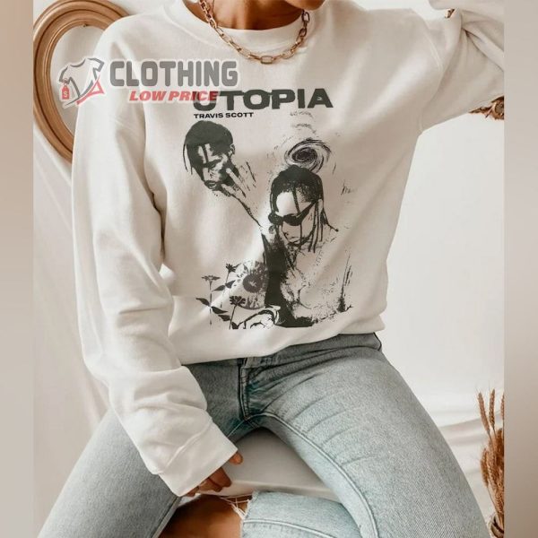 Travis Scott Utopia Shirt, Travis Scott Hiphop Shirt, Circus Maximus Tour Tee, Travis Scott Fan Gift