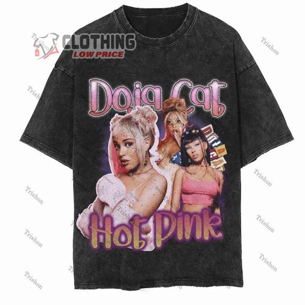 Doja Cat Pink Tour T-Shirt, Doja Cat Merch, Doja Cat Fan Shirt, Doja Cat Tee Gift