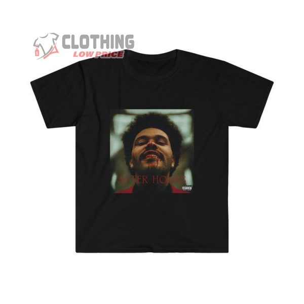 The Weeknd After Hours Spotify Tee, The Weeknd T-Shirt, The Weeknd Tour Merch, The Weeknd Fan Gift