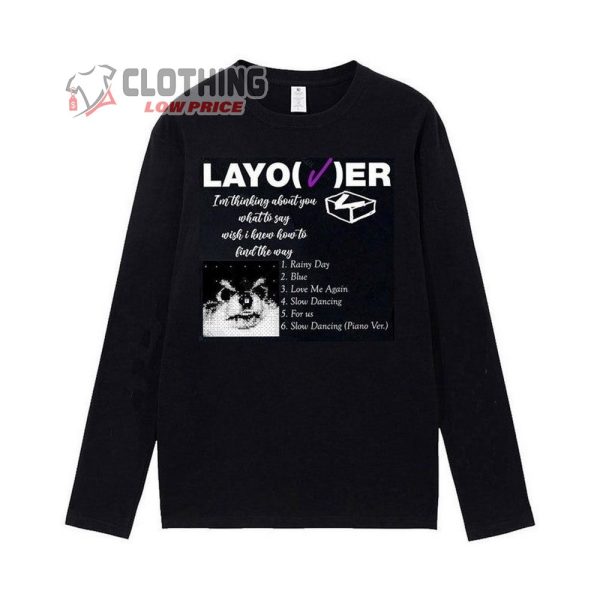 Taehyung Layover Album T-Shirt, V Layover Album Tee, Bts Solo Merch, V Fan Gift