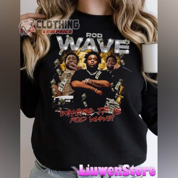 Rod Wave Signature Shirt, Rod Wave Tour Merch, Rod Wave 2024 Fan Gift