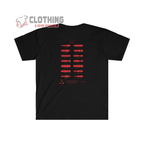 The Weeknd After Hours Spotify Tee, The Weeknd T-Shirt, The Weeknd Tour Merch, The Weeknd Fan Gift