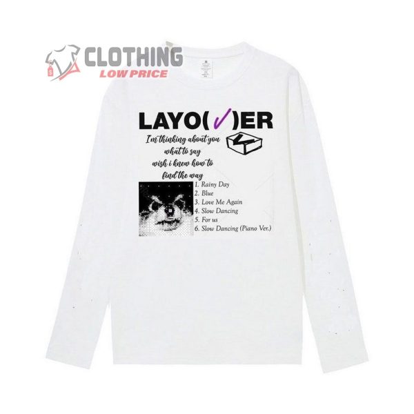 Taehyung Layover Album T-Shirt, V Layover Album Tee, Bts Solo Merch, V Fan Gift