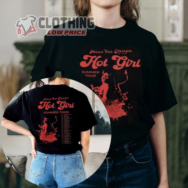 2024 Hot Girl Summer Tour T- Shirt, Hot Girl Summer Tour 2024 Merch, Megan Thee Stallion Concert Merch, Megan Thee Stallion Fan Gift