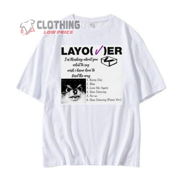 Taehyung Layover Album T-Shirt, V Layover Album Tee, Bts Solo Merch, V Fan Gift