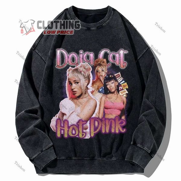 Doja Cat Pink Tour T-Shirt, Doja Cat Merch, Doja Cat Fan Shirt, Doja Cat Tee Gift