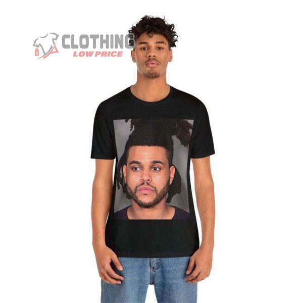 The Weeknd Mugshot Shirt, The Weeknd T-Shirt, The Weeknd Tour Merch, The Weeknd Fan Gift