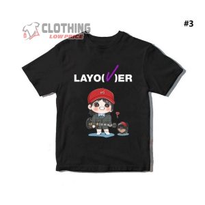 Taehyung V Vintage T-Shirt, V Layover Album Tee, Bts Solo Merch, V Fan Gift