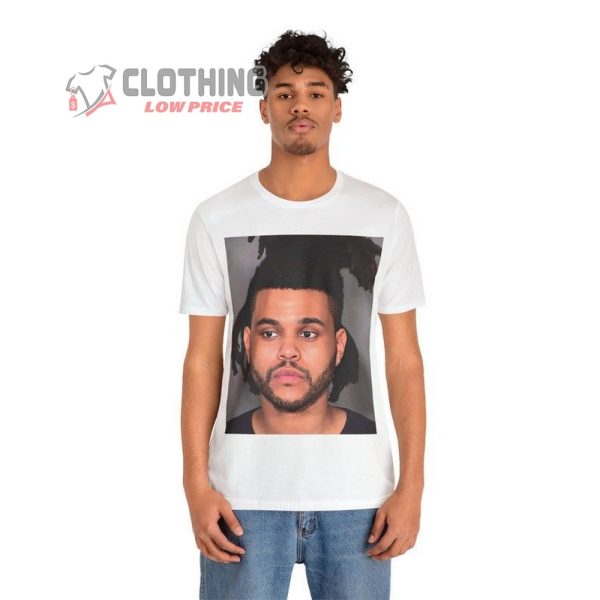 The Weeknd Mugshot Shirt, The Weeknd T-Shirt, The Weeknd Tour Merch, The Weeknd Fan Gift