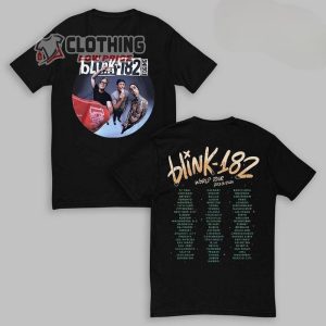 90s Blink 182 The World Tour, Retro Blink 182 Shirt, Gift For Fan, Music Tour