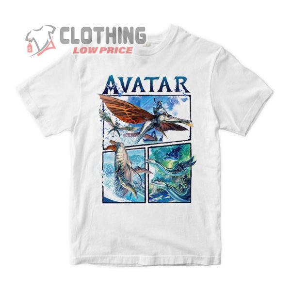 Avatar The Way Of Water Art T- Shirt, Avatar Band Fan Shirt, Avatar 2024 Tour Shirt