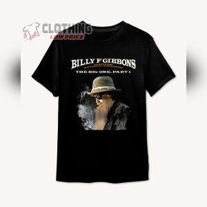 Billy F Gibbons Singer And Guitarist Of Zz Top Solo Band T Shirt