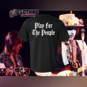 Black Metal Bob Dylan Rolling Thunder Revue T-Shirt Concert Tour 2024