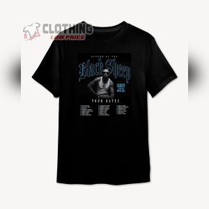 Black Sheep Tour 2024 Merch, Return Of The Black Sheep Tee, Caskey Tour 2024 T-Shirt