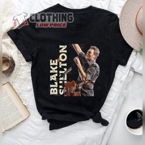 Blake Shelton T- Shirt, Blake Shelton Back To The Honky Tonk Tour Shirt, Blake Shelton Merch