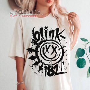 Blink 182 Shirt, Vintage Band Tee, Blink 182 Concert Tshirt, Blink Music Shirt 2024, Blink 182 Music Shirt