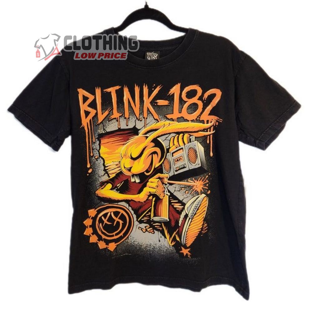 Blink 182 Shirt, World Tour 2023-2024 Shirt Blink 182 The World TourShirt, Rock n Roll Shirt