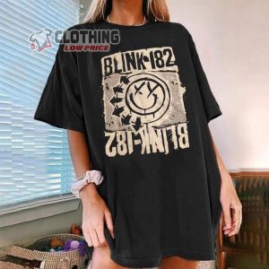 Blink 182 The World Tour 2024, Blink Tour Shirt Music