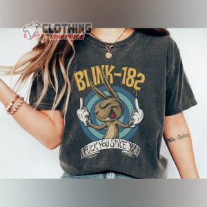 Blink 182 The World Tour Shirt 2 Sides Blink 182 Rock Shirt Blink 182 Sweatshirt
