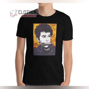 Bob Dylan T-Shirt  Portrait Painting