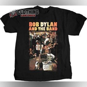 Bob Dylan The Band Mens Basement Tapes T-Shirt