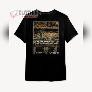 Boys Like Girls US Summer Tour 2024 With Grayscale T-Shirt