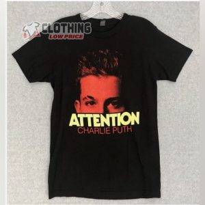 Charlie Puth Lover Shirt, Charlie Puth Merch, Charlie Puth 2024 Fan Gift