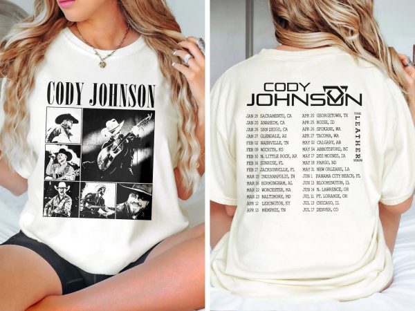 Cody Johnson Tour 2024 Shirt, Cody Johnson Shirt, Cody Johnson Merch, Cody Johnson Concert 2024 Shirt
