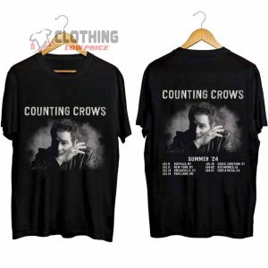 Counting Crows Summer Tour 2024 Merch Counting Crows Summer Stage Counting Crows Band Fan Shirt Counting Crows 2024 T shirt 1