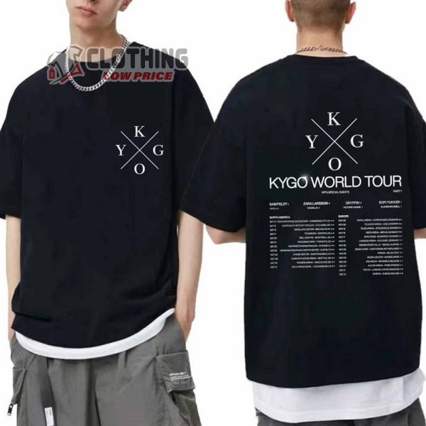 DJ Kygo Tour 2024 Merch, Kygo World Tour 2024 Shirt, Kygo Las Vegas Tickets SweatShirt T-Shirt