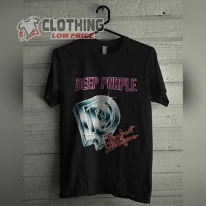 Deep Purple Concert 1985 T- Shirt, Deep Purple Poster Album Cover T Shirt, Deep Purple Shirt
