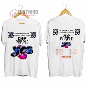 Deep Purple Tour 2024 Merch Deep Purple 1 More Time 2024 Tour Shirt Deep Purple Celebrating 50 Years Of Smoke On The Water T Shirt 2