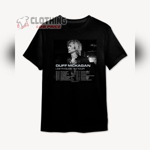 Duff Mckagan Lighthouse 24 Tour Merch, Duff Mckagan Tour 2024 Dates T-Shirt