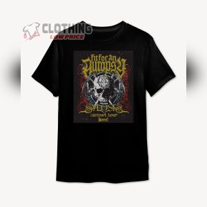 Fit For An Autopsy and Sylosis Tour 2024 Darkest Hour And Heriot T-Shirt