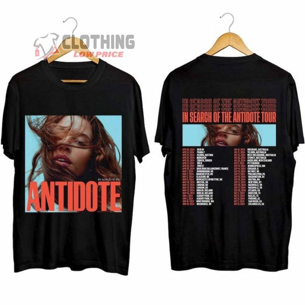 Fletcher Tour 2024 Merch, In Search of the Antidote Tour 2024 Shirt, Fletcher Tour 2024 Setlist Tee, In Search of the Antidote 2024 T-Shirt