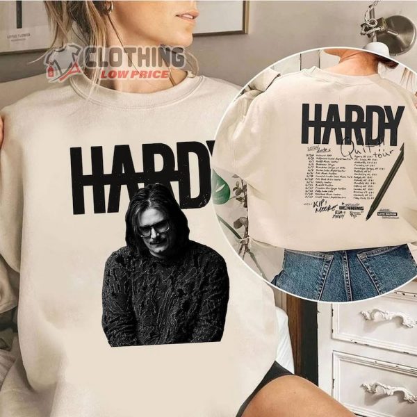 Hardy 90s Vintage Merch, Hardy Tour Dates 2024 Shirt, Hardy Quit Tour 2024 SweatShirt