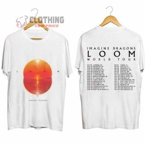 Imagine Dragons New Album Loom Merch Imagine Dragons 2024 Concert Shirt Loom New Album Imagine Dragons Tour Dates 2024 T Shirt 2 1