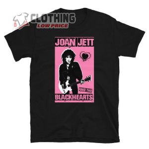 Joan Jett Shirt, Joan Jett Blackhearts Shirt, Joan Jett Blackhearts Tour Merch