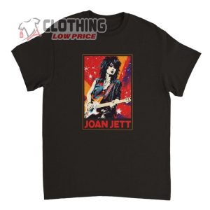 Joan Jett T- Shirt, Joan Jett Blackhearts Tour Shirt, Joan Jett and the Blackhearts 2024 Tour shirt