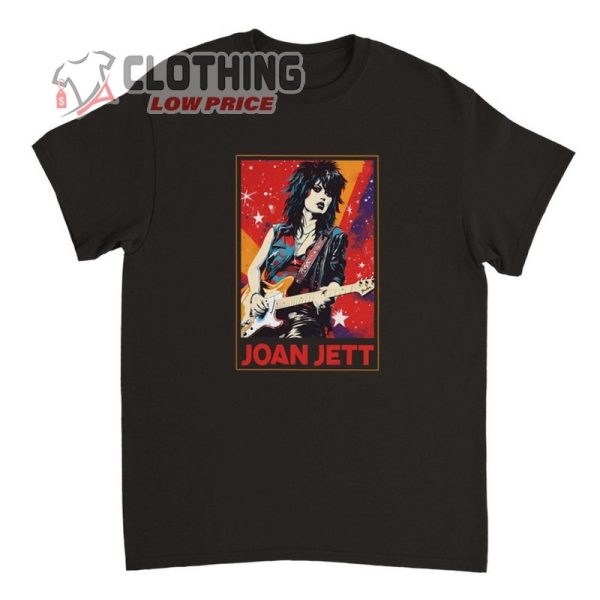 Joan Jett T- Shirt, Joan Jett Blackhearts Tour Shirt, Joan Jett and the Blackhearts 2024 Tour shirt