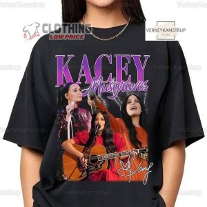 Kacey Feminine Rage Deeper Well Star Crossed Golden T-Shirt, Kacey Music Tour 2024
