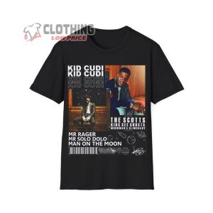 Kid Cudi Graphic Tee Man On The Moon Shirt 2024 2