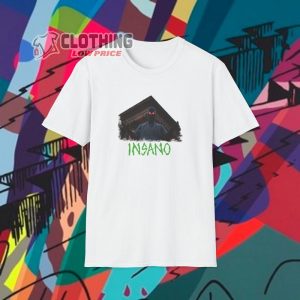 Kid Cudi Insano T Shirt Insano Album Merch Tee 1