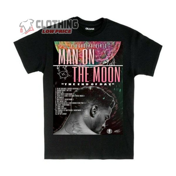 Kid Cudi Man On The Moon Graphic Tee